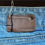 Mudd  You Are Beautiful Capri Blue Jean Shorts Sz 11 Folded Short Button … Photo 6