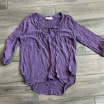 Faded Glory  purple blouse Photo 0