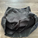 Madewell  Size 2 Atelier Skirt Gray Wool Blend High Waist Pleated A Line Flare Photo 5