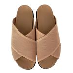Everlane  The ReKnit Form Crossover Sandal Caramel Tan Size 10 NWOB Photo 4