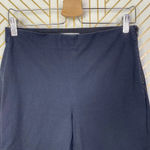 Everlane ‎ The Side-Zip Stretch Cotton Pant Black Charcoal Size US 6 Photo 3