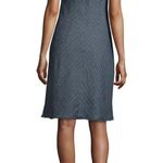 ATM Anthony Thomas Melillo S Sun Dress linen shift Short Sleeveless Designer Lux Blue Photo 1