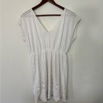 Zingara Women's‎ Small White Crochet Swimsuit Cover Up Lightweight Size 2 Photo 6