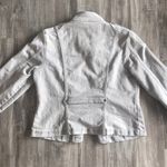 Christopher & Banks  Military Denim Jacket Medium Photo 3