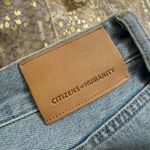 Citizens of Humanity Light Wash Distressed Emery Crop Straight Leg Jeans 28 Photo 8