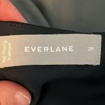 Everlane  Wide Leg Triacetate Jumpsuit Black Size 2P Photo 5