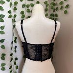 Victoria's Secret Victoria secret black lace corset women’s size small/ medium Photo 4