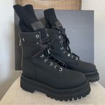 $1090 NEW RtA WOMEN'S COMBAT BOOTS THICK SOLE IN BLACK SZ 36 6 Photo 1