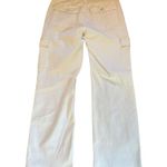 Judy Blue  White Straight Leg Cargo Jeans Womens Size 13 or 31 Photo 5