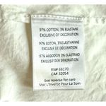 Anthropologie Beaded Popping Blouse Sz Medium not so serious 3D flower top Photo 4