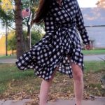 Marissa Webb Gingham Plaid Wrap Dress Xsmall Size XS Photo 3