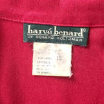 Harvé Benard Vintage Harve Bernard Red Suede-Feel Shacket - Size 10 Photo 5