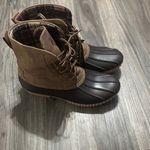 MarleyLilly MSR Women's Brown and Black Ankle Boots Photo 3
