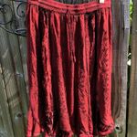 Sequined Skirt Gorgeous Burgundy Free Size Size M Photo 2
