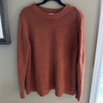Ava & Viv  Warm Rust Knit Sweater Photo 3
