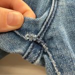 Mother The Looker Crop Distressed Medium Wash Jeans in Graffiti Girl Sz 27 Blue Photo 11