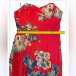 Lulus NWT  Wandering Wendy Magenta Floral Print Maxi Dress Size M Photo 6