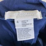 Cooperative  Navy Blue Pleat Front Slim Leg Trouser Pants Photo 3