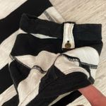 Banana Republic Black & White Striped Short Sleeve Cotton Mini Dress Size SP Photo 6