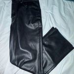 ZARA  black leather pants Photo 0