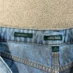 Wild Fable highest rise light wash blue denim Jean shorts in size 14 Photo 4