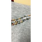 Liz Claiborne 032-020 Vintage Signed LCI  2 Tier  BEADS Beaded Necklace Photo 6