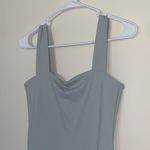 Abercrombie & Fitch Women’s Small ABERCROMBIE Pale Sage Green Seamless Square Neck Tank Bodysuit Photo 1
