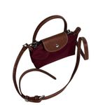 Therapy Boutique  Women's Mini Crossbody Bag Burgundy Adjustable Strap Photo 8