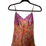 Victoria's Secret  Floral Slip Dress Lace‎ Strappy Sexy Adjustable Straps Size M Photo 1