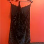 Elegant Black Velvet Nightgown size LG Photo 1