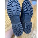 B.O.C Combat Boots Women's 9.5 M Black Leather Lace Up Mid Photo 6