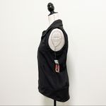 Stonewear Designs Black Sleeveless Zip Up Vest NWT Small Pockets Fleece Lining Photo 5