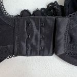 Savage X Fenty Size 36DDD Bra Wired Cotton Essentials Lace Black Caviar Woman’s Photo 6