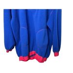 BDG Urban Outfitters Blue & Pink Fleece 1/2 Snap Long Sleeve Pullover Women's XL Photo 5
