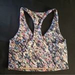 Zella  Lite Longline‎ Sports Bra Pink Silver Gallo XS Photo 1