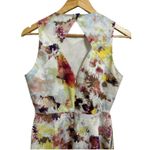 Hunter Bell New York Kukka Tea A-line Dress Floral Keyhole Back Size 4 Photo 7