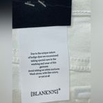 BLANKNYC NWT The‎ Fulton Boyfriend Distressed Denim Roll Up Short White Size 28 Photo 10