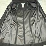 Jessica Howard  Velvet Tunic Jacket w/ Gold Trim • Vintage Set Top Photo 5