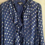 Saloni Tilly Metallic Fil Coupé Silk Photo 7