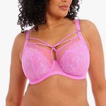New! Elomi Pink Brianna Strappy Underwire Plunge Bra Size undefined Photo 0