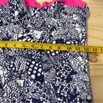Lilly Pulitzer  Women’s Swimsuit one piece halter top Navy/Hot Pink Size S Photo 11