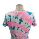 Generation Love Sunny Tie-Dye T-Shirt Dress Pink Blue White Short Sleeve Size XS Photo 8