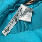 Lulu B Skort Size 6 Turquoise Blue Scalloped Hem Athletic Golf Activewear UPF 50 Photo 3