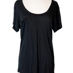 Cotton Citizen  scoopneck pocket tee black sz M Photo 1