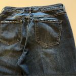 Nine West Gramercy Skinny floral embroidery bohemian Jeans, stretchy, size 8 Photo 8