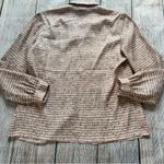 Vintage 80s Prestige Retro Button Up Blouse Top USA Made Womens Medium Pink Photo 6