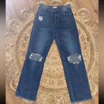 Gianni Bini  9 GB high rise distressed jeans Women's Distressed Blue Jeans Photo 0