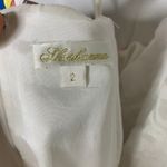 Shoshanna  pastel Rainbow Braided Halter Dress Geometric Summer‎ Party Size 2 Photo 4