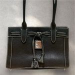 Dooney & Bourke  Vintage East/West Tassel Black Leather Photo 0