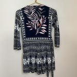 Diane Von Furstenberg Diane Van Furstenberg Celeste Two Romper in Leaf Placement Indigo Photo 10